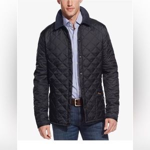 Mens Heritage Quilt Jacket Valentino Sport Barn Coat XXL Vintage Mens Designer